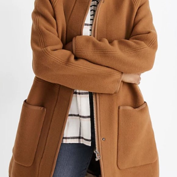 Estate Wool Cocoon Jacket Madewell - Picture 4 of 5